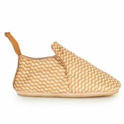 Easy Peasy BLUBLU Pantoufles / Chaussons Couleur Cognac -Pas Cher Easy Peasy Magasin 17463182 500 E