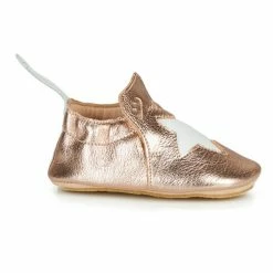 Easy Peasy BLUBLU ETOILE Pantoufles / Chaussons Couleur Rose Gold -Pas Cher Easy Peasy Magasin 17463206 500 E