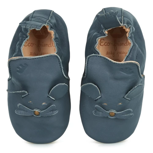 Easy Peasy BLUBLU MOUSE Pantoufles / Chaussons Couleur Bleu 4 Easy Peasy BLUBLU MOUSE Pantoufles / Chaussons Couleur Bleu – Image 2