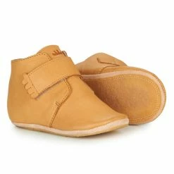 Easy Peasy KINY UNI Pantoufles / Chaussons Couleur Cognac -Pas Cher Easy Peasy Magasin 17463217 500 C