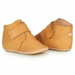 Easy Peasy KINY UNI Pantoufles / Chaussons Couleur Cognac -Pas Cher Easy Peasy Magasin 17463217 500 D
