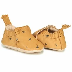 Easy Peasy BLUMOO Pantoufles / Chaussons Couleur Cognac -Pas Cher Easy Peasy Magasin 18333684 500 D