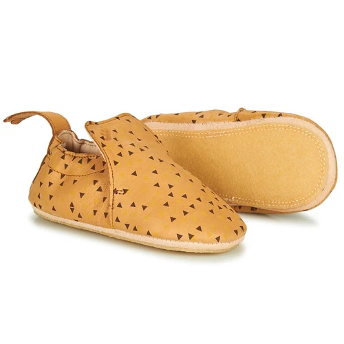 Easy Peasy BLUBLU Pantoufles / Chaussons Couleur Cognac 5 Easy Peasy BLUBLU Pantoufles / Chaussons Couleur Cognac – Image 3