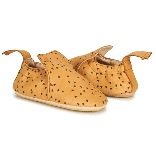 Easy Peasy BLUBLU Pantoufles / Chaussons Couleur Cognac 6 Easy Peasy BLUBLU Pantoufles / Chaussons Couleur Cognac – Image 4