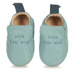 Easy Peasy BLUBLU Pantoufles / Chaussons Couleur Bleu -Pas Cher Easy Peasy Magasin 18333772 500 B