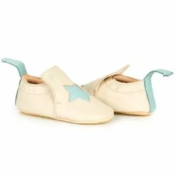 Easy Peasy BLUBLU ETOILE Pantoufles / Chaussons Couleur Beige -Pas Cher Easy Peasy Magasin 18339784 500 D