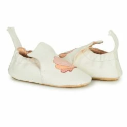 Easy Peasy BLUBLU COQUILLE Pantoufles / Chaussons Couleur Blanc -Pas Cher Easy Peasy Magasin 18339807 500 D