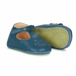 Easy Peasy LILLOP Pantoufles / Chaussons Couleur Bleu -Pas Cher Easy Peasy Magasin 18339824 500 C