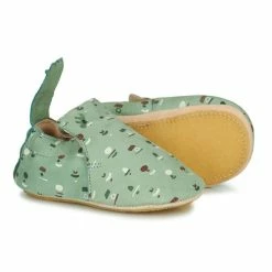 Easy Peasy BLUBLU Pantoufles / Chaussons Couleur Vert -Pas Cher Easy Peasy Magasin 19294149 500 C