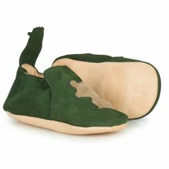 Easy Peasy BLUMOO RENARD Pantoufles / Chaussons Couleur Vert -Pas Cher Easy Peasy Magasin 19302040 500 C