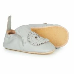 Easy Peasy BLUBLU LION Pantoufles / Chaussons Couleur Gris -Pas Cher Easy Peasy Magasin 19302056 500 C