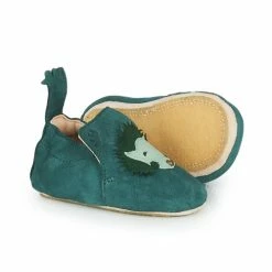 Easy Peasy BLUBLU HERISSON Pantoufles / Chaussons Couleur Bleu -Pas Cher Easy Peasy Magasin 19302065 500 C