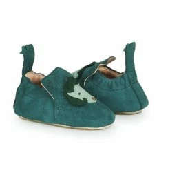 Easy Peasy BLUBLU HERISSON Pantoufles / Chaussons Couleur Bleu -Pas Cher Easy Peasy Magasin 19302065 500 D