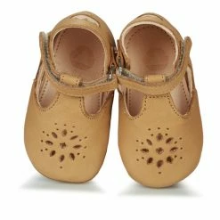 Easy Peasy LILLYP Pantoufles / Chaussons Couleur Marron -Pas Cher Easy Peasy Magasin 19338294 500 B