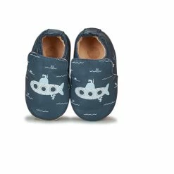 Easy Peasy BLUBLU Pantoufles / Chaussons Couleur Bleu -Pas Cher Easy Peasy Magasin 20698843 500 B