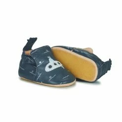 Easy Peasy BLUBLU Pantoufles / Chaussons Couleur Bleu -Pas Cher Easy Peasy Magasin 20698843 500 C