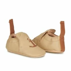 Easy Peasy BLUBLU ANCRE Pantoufles / Chaussons Couleur Beige -Pas Cher Easy Peasy Magasin 20698853 500 D
