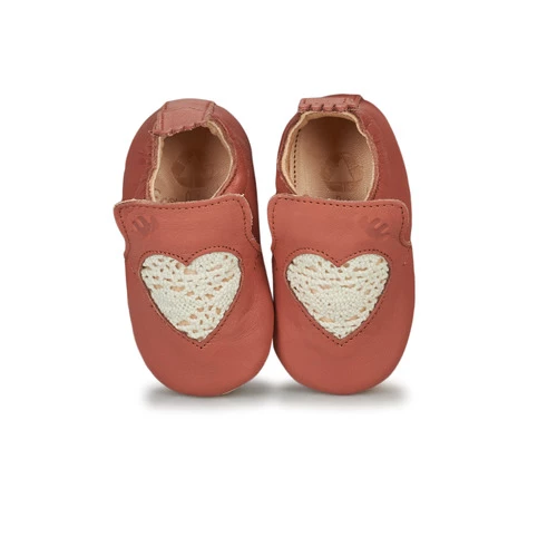 Easy Peasy BLUBLU COEUR Pantoufles / Chaussons Couleur Rose 4 Easy Peasy BLUBLU COEUR Pantoufles / Chaussons Couleur Rose – Image 2