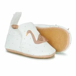 Easy Peasy BLUBLU CYGNE Pantoufles / Chaussons Couleur Blanc -Pas Cher Easy Peasy Magasin 20698863 500 C