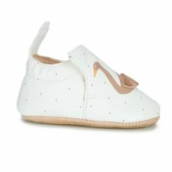 Easy Peasy BLUBLU CYGNE Pantoufles / Chaussons Couleur Blanc -Pas Cher Easy Peasy Magasin 20698863 500 E
