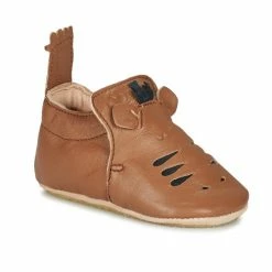 Easy Peasy BLUBLU ZEBRE Pantoufles / Chaussons Couleur Marron