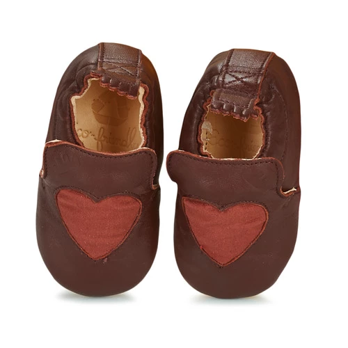 Easy Peasy BLUBLU COEUR Ballerines / Babies Couleur Bordeaux 4 Easy Peasy BLUBLU COEUR Ballerines / Babies Couleur Bordeaux – Image 2