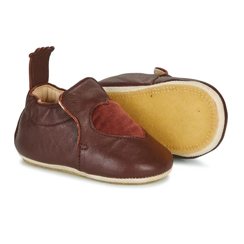 Easy Peasy BLUBLU COEUR Ballerines / Babies Couleur Bordeaux 5 Easy Peasy BLUBLU COEUR Ballerines / Babies Couleur Bordeaux – Image 3
