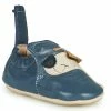 Easy Peasy MY BLUBLU CHIEN OEIL Ballerines / Babies Couleur Bleu -Pas Cher Easy Peasy Magasin 22203099 500 A