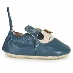 Easy Peasy MY BLUBLU CHIEN OEIL Ballerines / Babies Couleur Bleu -Pas Cher Easy Peasy Magasin 22203099 500 E