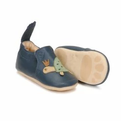 Easy Peasy MY BLUMOO TORTUE Ballerines / Babies Couleur Bleu -Pas Cher Easy Peasy Magasin 22203120 500 C